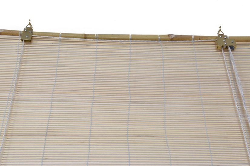 MadeInNature Tenda A Rullo In Bambù Naturale - Senza Foratura Per Finestre PVC - Larghezza 150x180 Cm